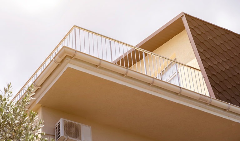 balcon toiture non terrasse